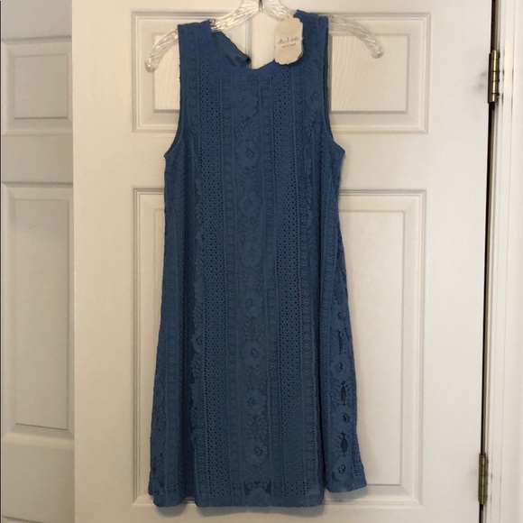 Altar'd State Dresses & Skirts - Altar’d State blue lace dress NEVER WORN WITH TAGS